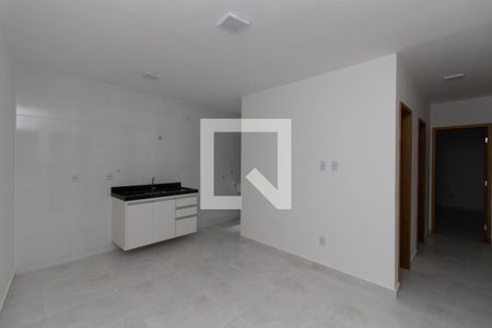 Sala/Cozinha de apartamento para alugar com 2 quartos, 53m² em Vila Germinal, São Paulo