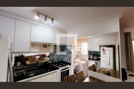 Cozinha e Área de Serviço de apartamento à venda com 2 quartos, 49m² em Vila Esperanca, Jundiaí