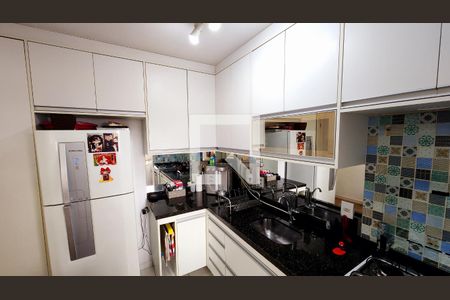 Cozinha e Área de Serviço de apartamento à venda com 2 quartos, 49m² em Vila Esperanca, Jundiaí