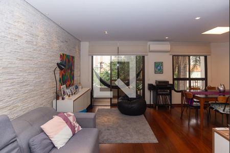 Sala de apartamento à venda com 3 quartos, 122m² em Perdizes, São Paulo