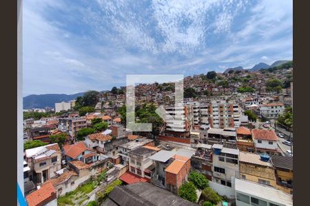 Vista da Sala de apartamento para alugar com 1 quarto, 62m² em Engenho Novo, Rio de Janeiro