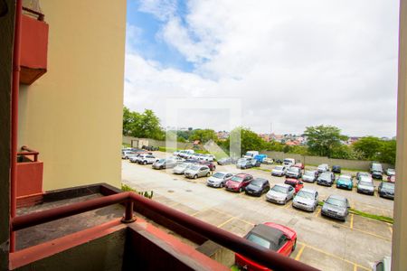 Varanda da sala de apartamento à venda com 2 quartos, 56m² em Parque Sao Vicente, Santo André