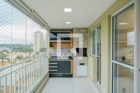 Varanda gourmet de apartamento à venda com 3 quartos, 80m² em Mauá, São Caetano do Sul