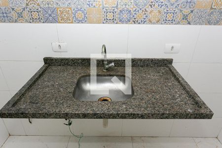 Cozinha de apartamento para alugar com 1 quarto, 36m² em Jardim Maringa, São Paulo