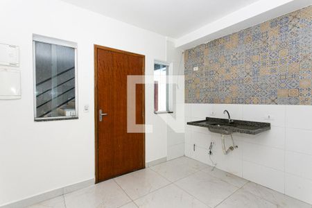 Cozinha de apartamento para alugar com 1 quarto, 36m² em Jardim Maringa, São Paulo