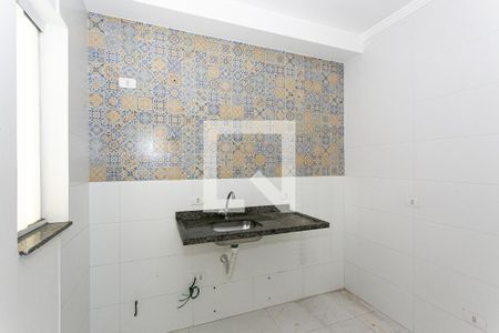 Cozinha de apartamento para alugar com 1 quarto, 36m² em Jardim Maringa, São Paulo