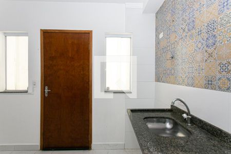 Cozinha de apartamento para alugar com 1 quarto, 36m² em Jardim Maringa, São Paulo