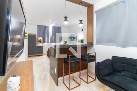 Sala de kitnet/studio para alugar com 1 quarto, 23m² em Vila Carolina, São Paulo