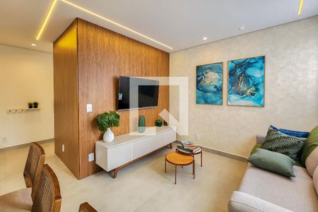 Sala de TV de apartamento para alugar com 3 quartos, 112m² em Jardim do Mar, São Bernardo do Campo