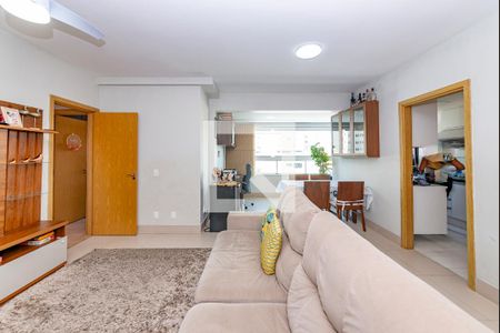 Sala de apartamento para alugar com 3 quartos, 88m² em Grajaú, Belo Horizonte