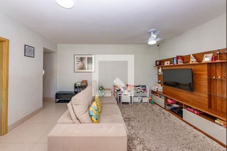 Sala de apartamento para alugar com 3 quartos, 88m² em Grajaú, Belo Horizonte