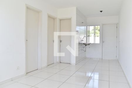 Sala/Cozinha de casa de condomínio para alugar com 2 quartos, 100m² em São Francisco Fazenda Rio Grande, Curitiba