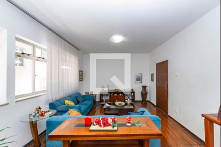 Sala de apartamento para alugar com 3 quartos, 120m² em Cidade Jardim, Belo Horizonte