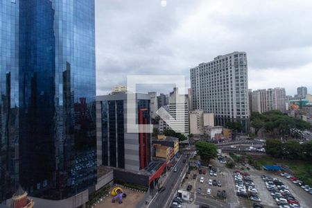 Sala - Vista de apartamento para alugar com 1 quarto, 28m² em Sé, São Paulo