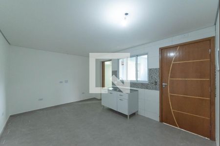 Sala - Cozinha Integrada de casa para alugar com 2 quartos, 55m² em Vila do Encontro, São Paulo