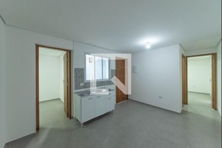 Sala - Cozinha Integrada de casa para alugar com 2 quartos, 55m² em Vila do Encontro, São Paulo