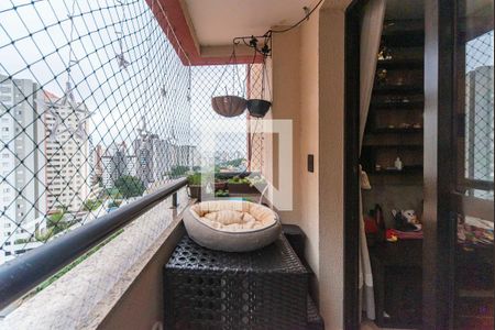 Varanda da Sala de apartamento à venda com 3 quartos, 75m² em Vila Gilda, Santo André