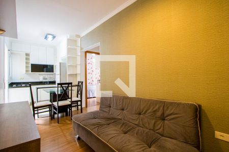 Sala de apartamento para alugar com 2 quartos, 50m² em Parque Bandeirante, Santo André