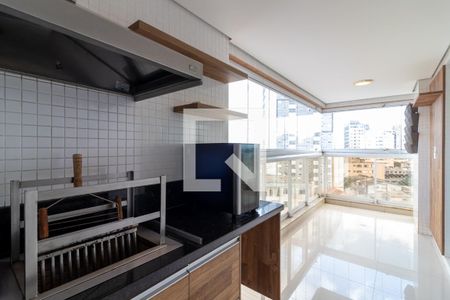 Varanda Gourmet de apartamento para alugar com 3 quartos, 110m² em Vila Pauliceia, São Paulo