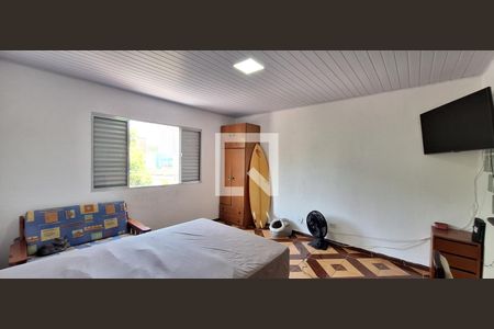 Sala /quarto de kitnet/studio para alugar com 1 quarto, 30m² em Canto do Forte, Praia Grande