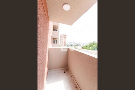 Varanda de apartamento à venda com 2 quartos, 52m² em Campestre, Santo André