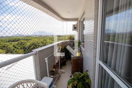 Varanda de apartamento à venda com 1 quarto, 55m² em Vargem Grande, Rio de Janeiro