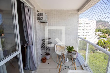 Varanda de apartamento à venda com 1 quarto, 55m² em Vargem Grande, Rio de Janeiro