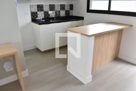 Sala/Cozinha de kitnet/studio para alugar com 1 quarto, 33m² em Portão, Curitiba