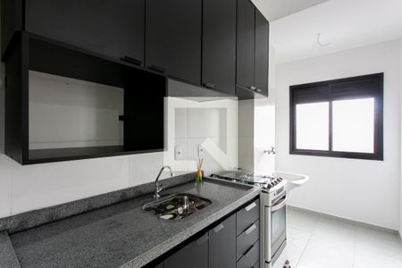 Cozinha de kitnet/studio para alugar com 1 quarto, 35m² em Parque São Jorge, São Paulo