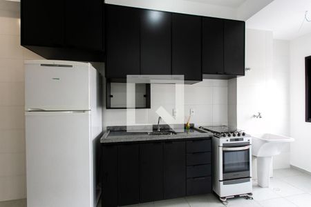 Cozinha de kitnet/studio para alugar com 1 quarto, 35m² em Parque São Jorge, São Paulo