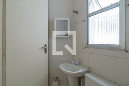 Banheiro de kitnet/studio para alugar com 1 quarto, 20m² em Bela Vista, São Paulo