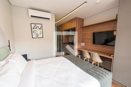 Sala/quarto de kitnet/studio para alugar com 1 quarto, 27m² em Vila Mariana, São Paulo