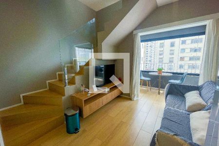 Sala de apartamento para alugar com 1 quarto, 44m² em Jardim Paulista, São Paulo