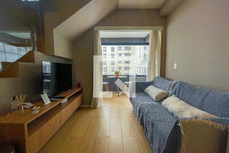 Sala de apartamento para alugar com 1 quarto, 44m² em Jardim Paulista, São Paulo