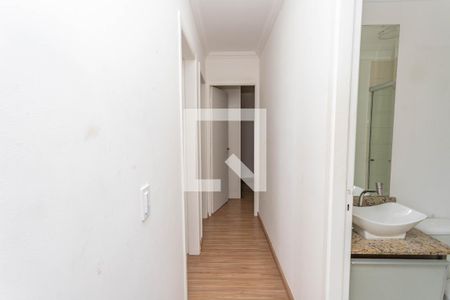 Corredor  de apartamento para alugar com 3 quartos, 59m² em Centro, Diadema