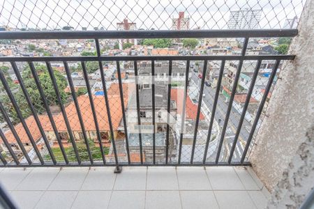 Varanda da sala  de apartamento para alugar com 3 quartos, 59m² em Centro, Diadema