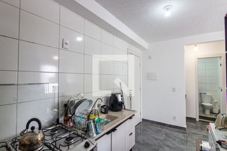 Sala-Cozinha de apartamento à venda com 2 quartos, 36m² em Jardim Santo Antonio, São Paulo