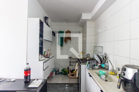 Sala-Cozinha de apartamento à venda com 2 quartos, 36m² em Jardim Santo Antonio, São Paulo