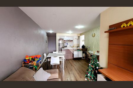 Sala de apartamento à venda com 2 quartos, 69m² em Jardim Carlos Gomes, Jundiaí