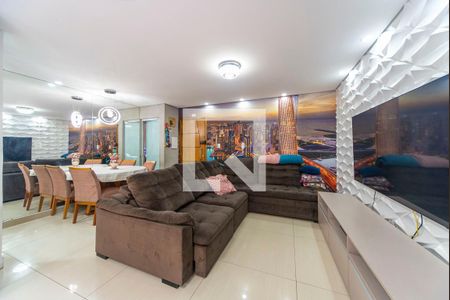 Sala de apartamento à venda com 3 quartos, 150m² em Parque das Nações, Santo André