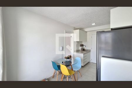 Sala/Cozinha de apartamento para alugar com 1 quarto, 31m² em Bom Retiro, São Paulo