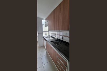 Cozinha de apartamento à venda com 2 quartos, 50m² em Jardim do Lago, Campinas