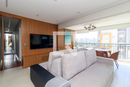 Sala de apartamento à venda com 3 quartos, 95m² em Vila Gertrudes, São Paulo