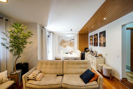 Sala de estar de apartamento à venda com 3 quartos, 122m² em Vila Gomes Cardim, São Paulo