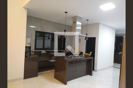 Cozinha de casa para alugar com 3 quartos, 241m² em Vila Monte Alegre Iii, Paulínia