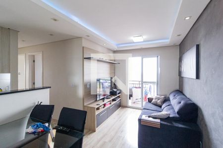 Sala de apartamento para alugar com 2 quartos, 48m² em Vila da Oportunidade, Carapicuíba