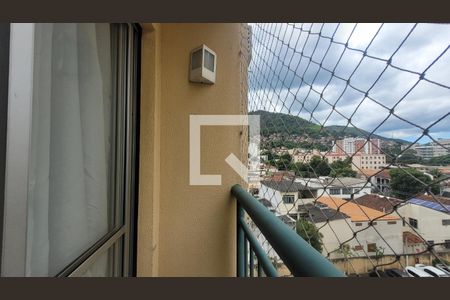 Varanda  da Sala de apartamento para alugar com 2 quartos, 46m² em Campinho, Rio de Janeiro