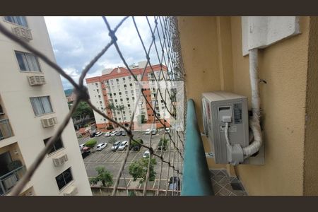 Varanda  da Sala de apartamento para alugar com 2 quartos, 46m² em Campinho, Rio de Janeiro