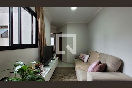 Sala de apartamento à venda com 2 quartos, 80m² em Jardim Utinga, Santo André