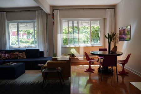 Sala de apartamento para alugar com 1 quarto, 96m² em Cerqueira César, São Paulo